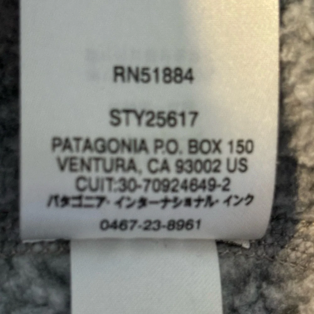 Women's Patagonia‎ Better Sweater Fleece Jacket Birch White size S.